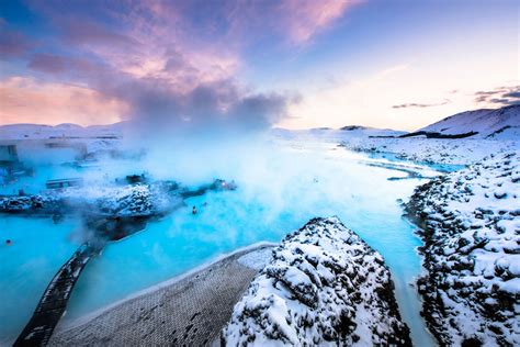 Blue Lagoon - Natural Geotheormal Hot Springs In Iceland