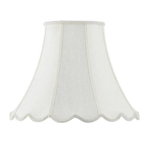Cal Lighting Piped 15" Fabric Lamp Shade with Lined Interior in ...