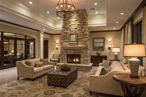 14+ Stunning Stacked Stone Fireplace Ideas