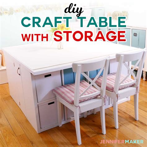 Ikea Hack Craft Room Work Table | Decoration Examples
