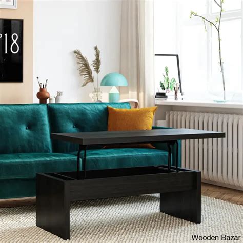 Winstony Lift Top Coffee and center Table | Wooden Bazar