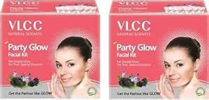 VLCC Vlcc Party Glow Facial Kit (60gm) Pack Of 2, 120 g (Pack of 2 ...