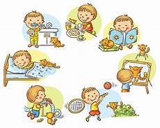 Daily Routine Clipart by Reading Routines Blueprints Reading House Daily Routine Clipart