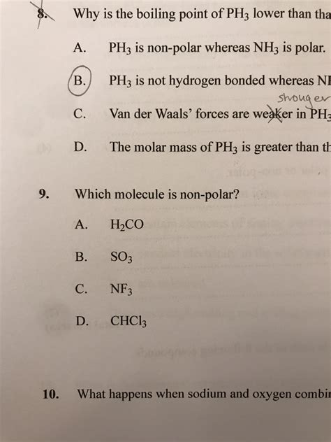 So3 Polar Or Nonpolar