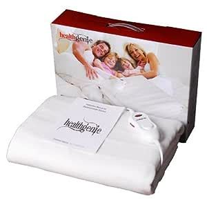 Buy Healthgenie White Electric Blanket Single Bed Under, Size(150 x 80 ...
