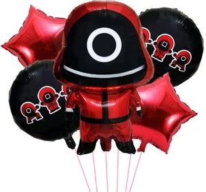 Flipkart.com | Attache Printed 5 Pcs Game Theme Foil Balloon for ...