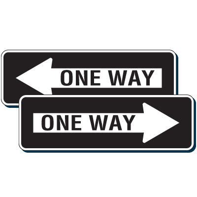 One Way Sign 的图像结果