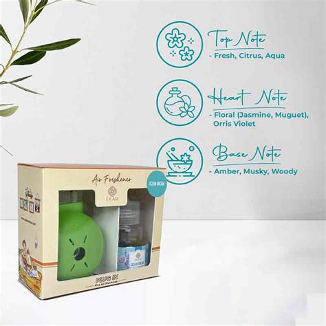 Ocean Dream Scented Plug In Air Freshener Kit – EKAM