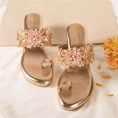 Urbansway - Magnolia Wedges | Exquisite Ethnic Footwear