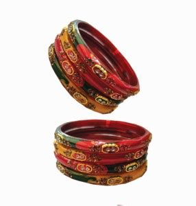 Radha Rani kangan Glass Enamel Kada Price in India - Buy Radha Rani ...