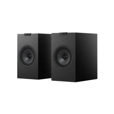 KEF Q1 Meta Bookshelf Speaker (Black, Pair) – Cinesound