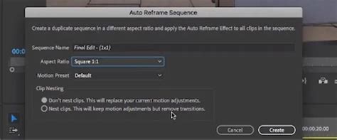 How to Auto Reframe Videos in Premiere Pro for Social Sharing