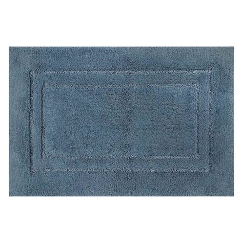 Honeybloom Racetrack Blue Bath Rug, 20x30