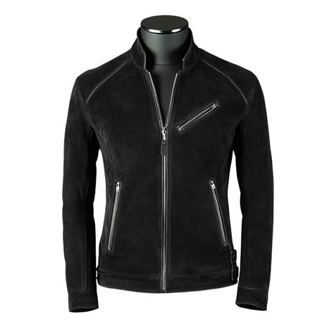 VINCENT SUEDE JACKET | BLACK