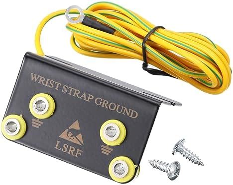 MECCANIXITY ESD Anti Static Grounding Socket L Shaped ESD Ground Socket ...