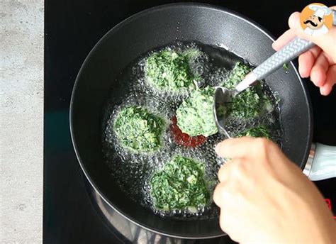 Easy spinach fritters