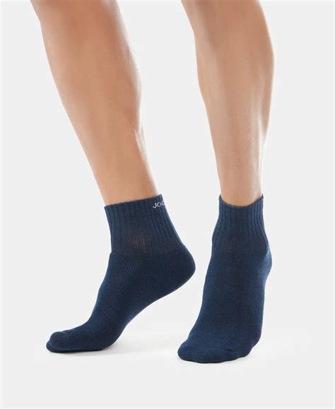 Buy Compact Cotton Terry Ankle Length Socks With StayFresh Treatment ...