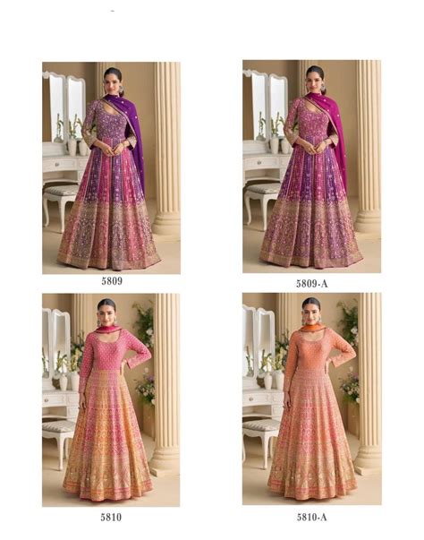 Rutba Super Hit Georgette Designer Premium Gown Collection