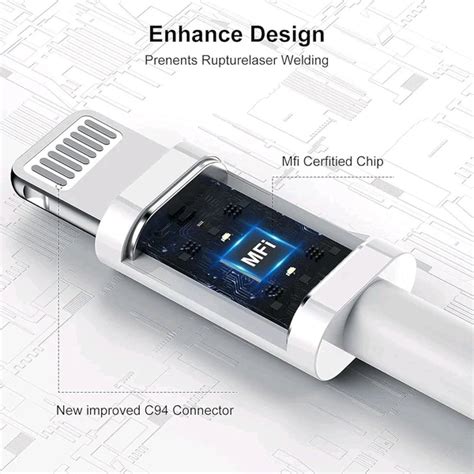 Foxconn Type C To Iphone Cable 30w