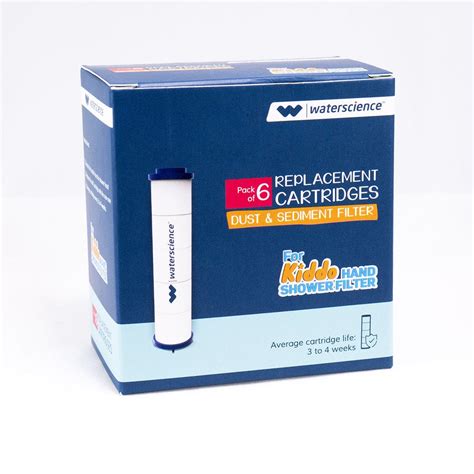 CLEO Kiddo Handshower Replacement Cartridge(Pack of 6) – WaterScience