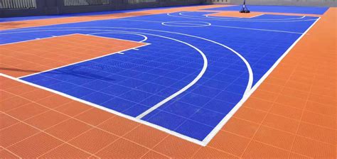 Outdoor basketball court composite plastic lattice | Plastic lattice ...