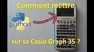 Image result for Comment Installer Python Sur Calculatrice Casio