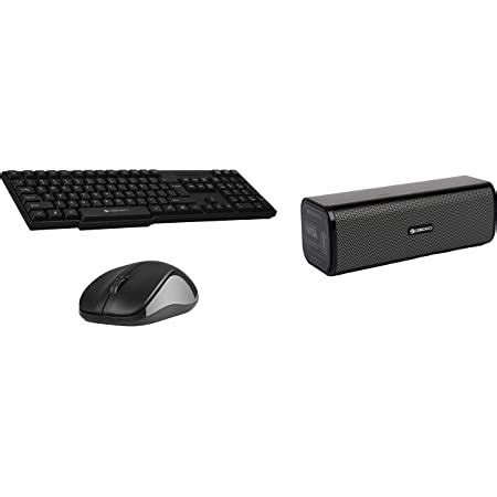 Amazon.in: Buy Zebronics Zeb-Companion 107 Wireless Keyboard and Mouse ...