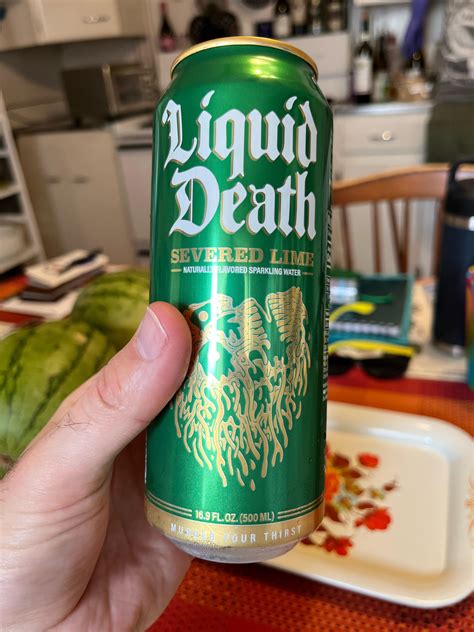 Liquid Death Severed Lime : r/sparklingwater