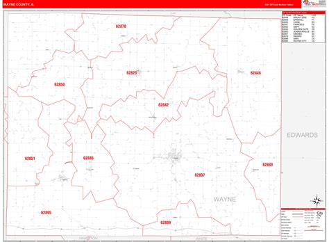 Image result for Wayne County Zip Code Map