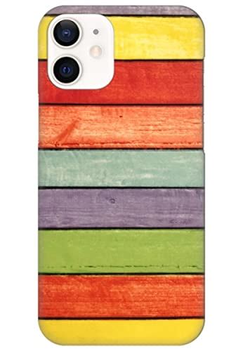 Repainted Old Wood Printed Back Cover Phone Case for Apple iPhone 12 ...
