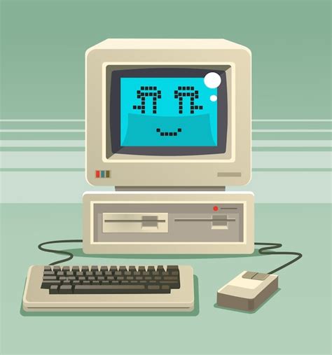Old Computer Characters 的图像结果