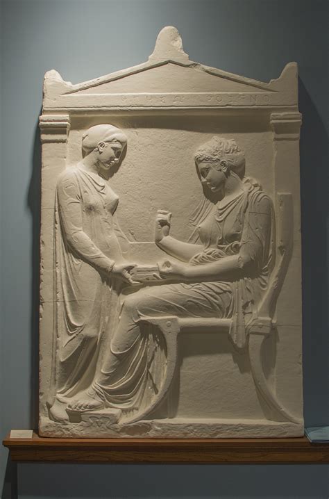 Tomb Relief of Hegeso · Wilcox Classical Museum