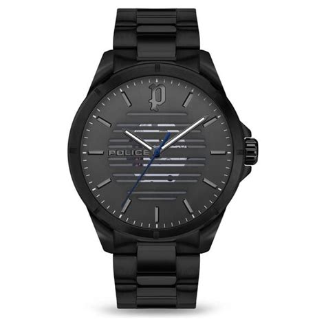 Buy Online Police Grey Dial Black Strap Analog Watch for Men ...