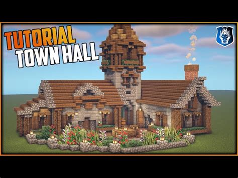 Image result for Town Hall Minecraft Build Tutorial