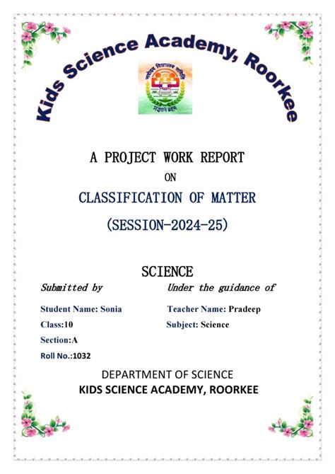Image result for Science Project Paper