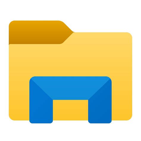 Windows XP Folder Icon for File Explorer
