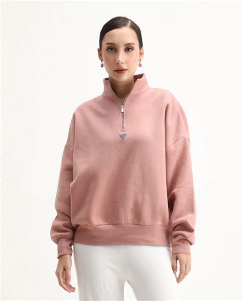 Rareism Women's Ario Dark Beige Cotton Blend Spread Collar Relaxed Fit