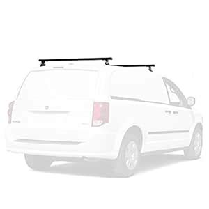 Vantech Universal J1000 Ladder roof Van Rack System 65" Bars Black ...