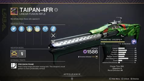 Destiny 2 Unlock Patterns 的图像结果