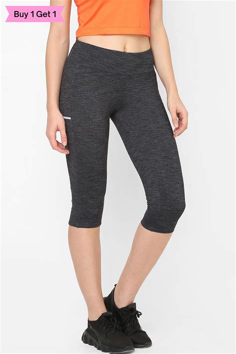 Laasa Sports | JUST-DRY Active 3/4 Tights for Women