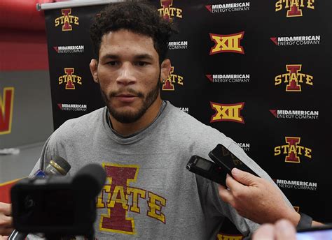 Iowa State wrestler Julien Broderson is back down at 174 pounds for the ...