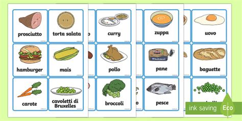 Illustrazioni degli Alimenti (teacher made) - Twinkl