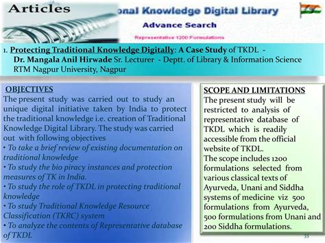 Traditional Knowledge Digital Library 的图像结果