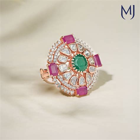 Buy POLKI RING Online | POLKI RING by Manubhai.