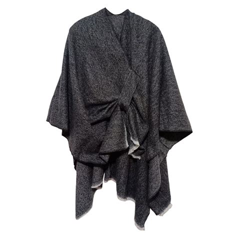 Weikingp Shawl Wraps for Women Womens Large Front Poncho Sweater Wrap ...