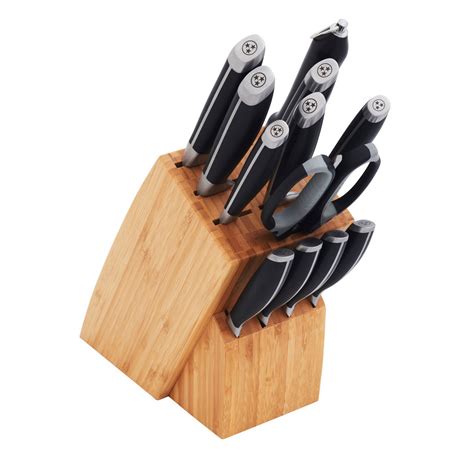 12-Piece Knife Set + Block - Tri-Star Kitchen Knife Sets - Touch of Modern
