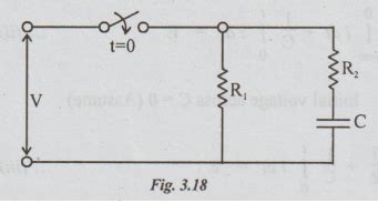 Solved Example Problems: DC Transients in RL, RC, RLC Circuit
