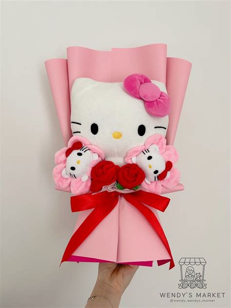 Plush Toy Bouquet (Hello Kitty)