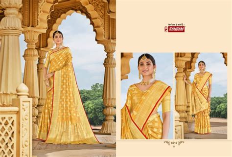 Sangam Nykaa Silk Festive Wear Handloom Cotton Sarees Collection