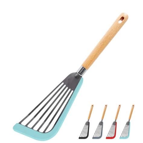 Silicone Fish Spatula, Fish Spatulas For Nonstick Cookware, Heat ...